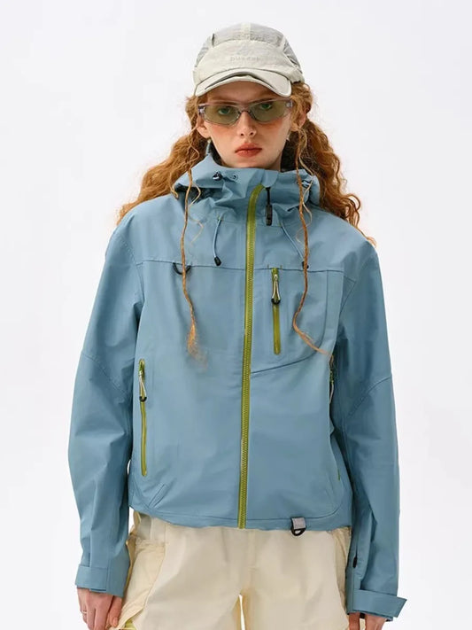 Storm Kit 3-Piece Bundle – Hard Shell Jacket + Climbing Pants + UV400 Sunglasses (Save $20) – Sky Blue / 3XL