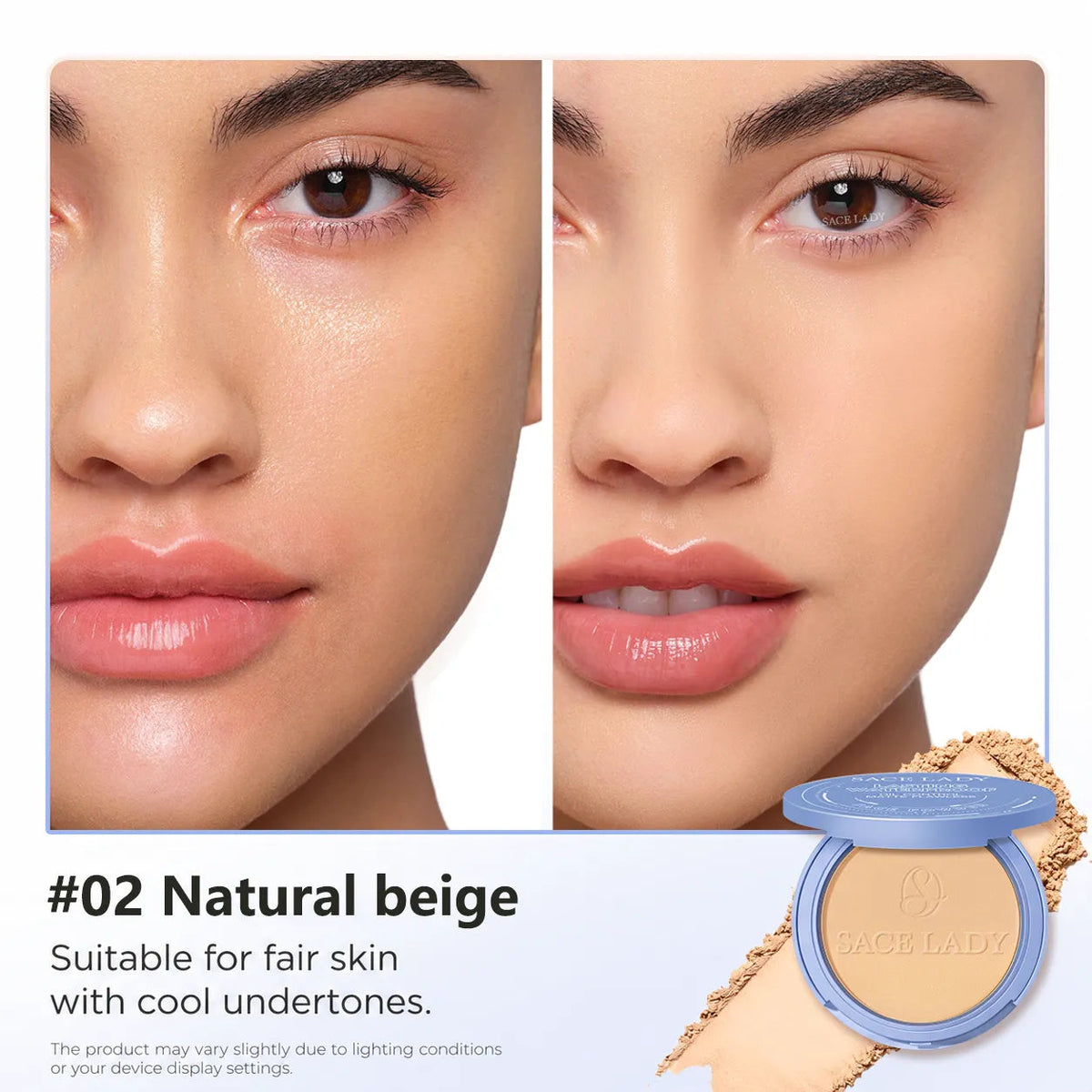 WATERPROOF MATTE PRESSED POWDER OIL CONTROL