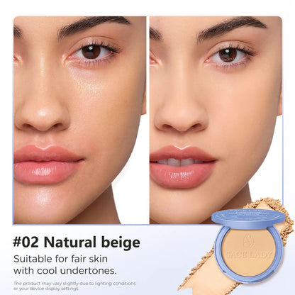 WATERPROOF MATTE PRESSED POWDER OIL CONTROL