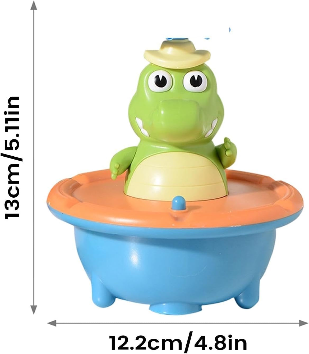 Light-Up Crocodile Bath Toy – 5-Mode Water Spraying Fountain