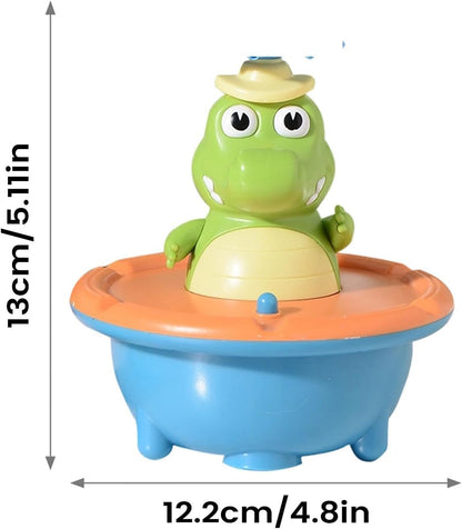 Light-Up Crocodile Bath Toy – 5-Mode Water Spraying Fountain