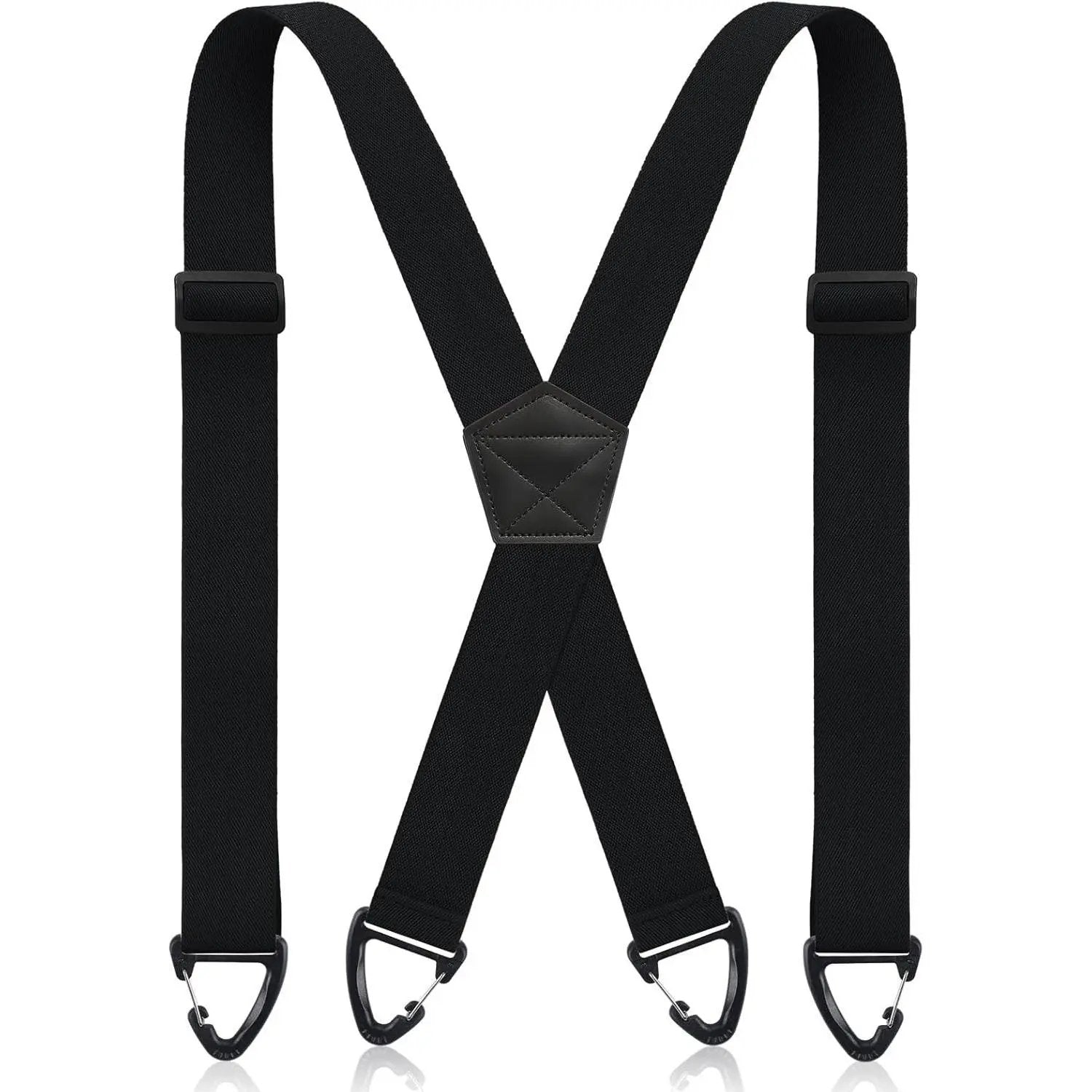 Men's X-Back Suspenders with Hook Clips