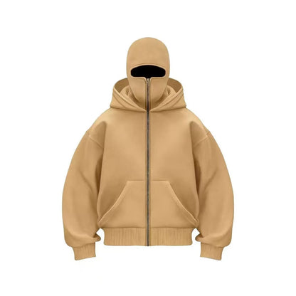 ❄️Men's Fleece-Lined Hoodie for Winter: Warm Comfort & Casual Style