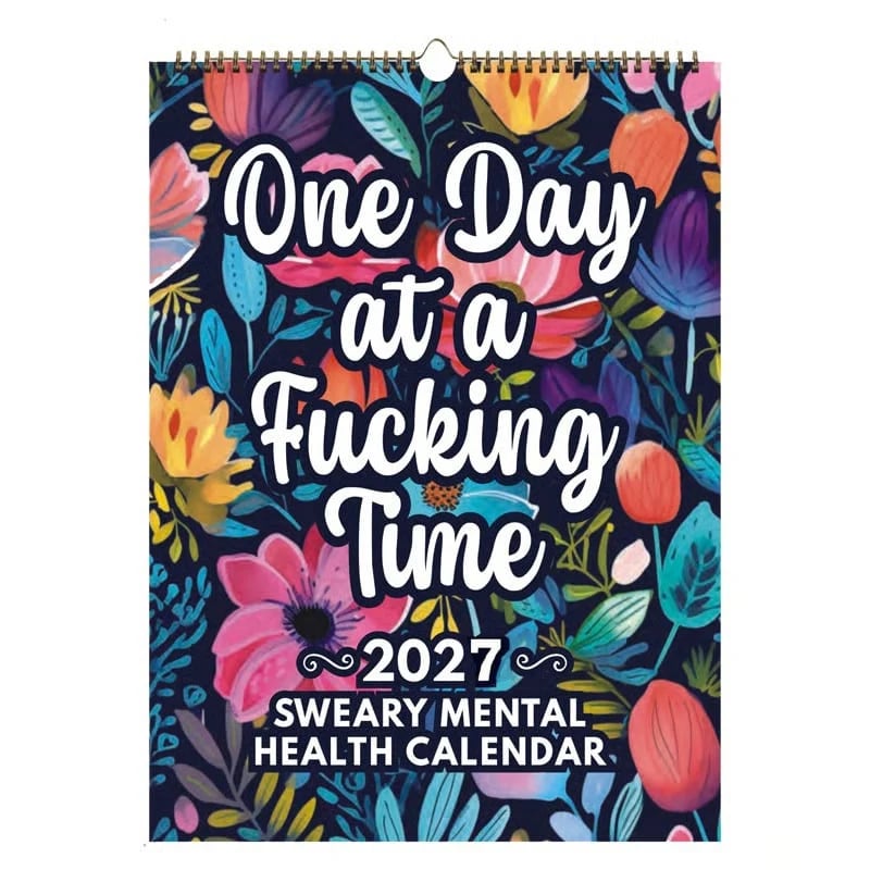 💓2027 Sweary Mental Health Calendar - Thoughtful Gift & DIY