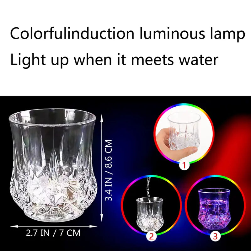 Auremod™ Liquid-Activated LED Pineapple Cup – Colorful Light-Up Party Tumbler