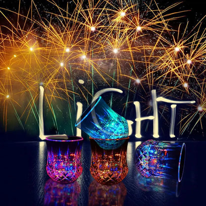 Auremod™ Liquid-Activated LED Pineapple Cup – Colorful Light-Up Party Tumbler