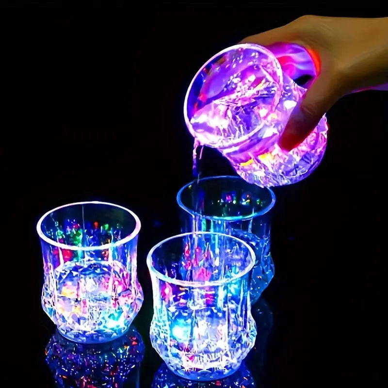 Auremod™ Liquid-Activated LED Pineapple Cup – Colorful Light-Up Party Tumbler