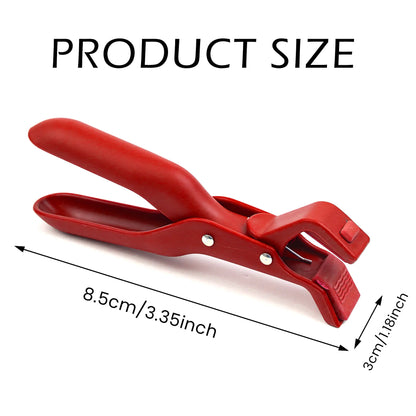 2 Counts Hot Plate Gripper, Multi-Purpose Anti-Scald Tool for Bowls