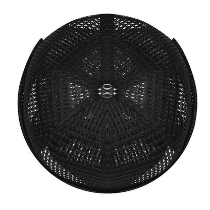 Men's Breathable Brimless Docker Hat – Lightweight Mesh Skull Cap for Summer Outdoor Wear