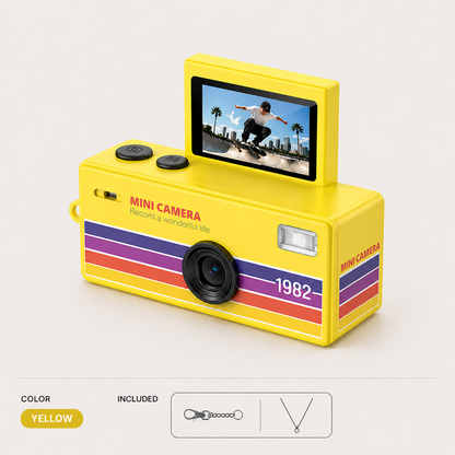 Mini Retro Camera (Film Your Life in 90s Style)