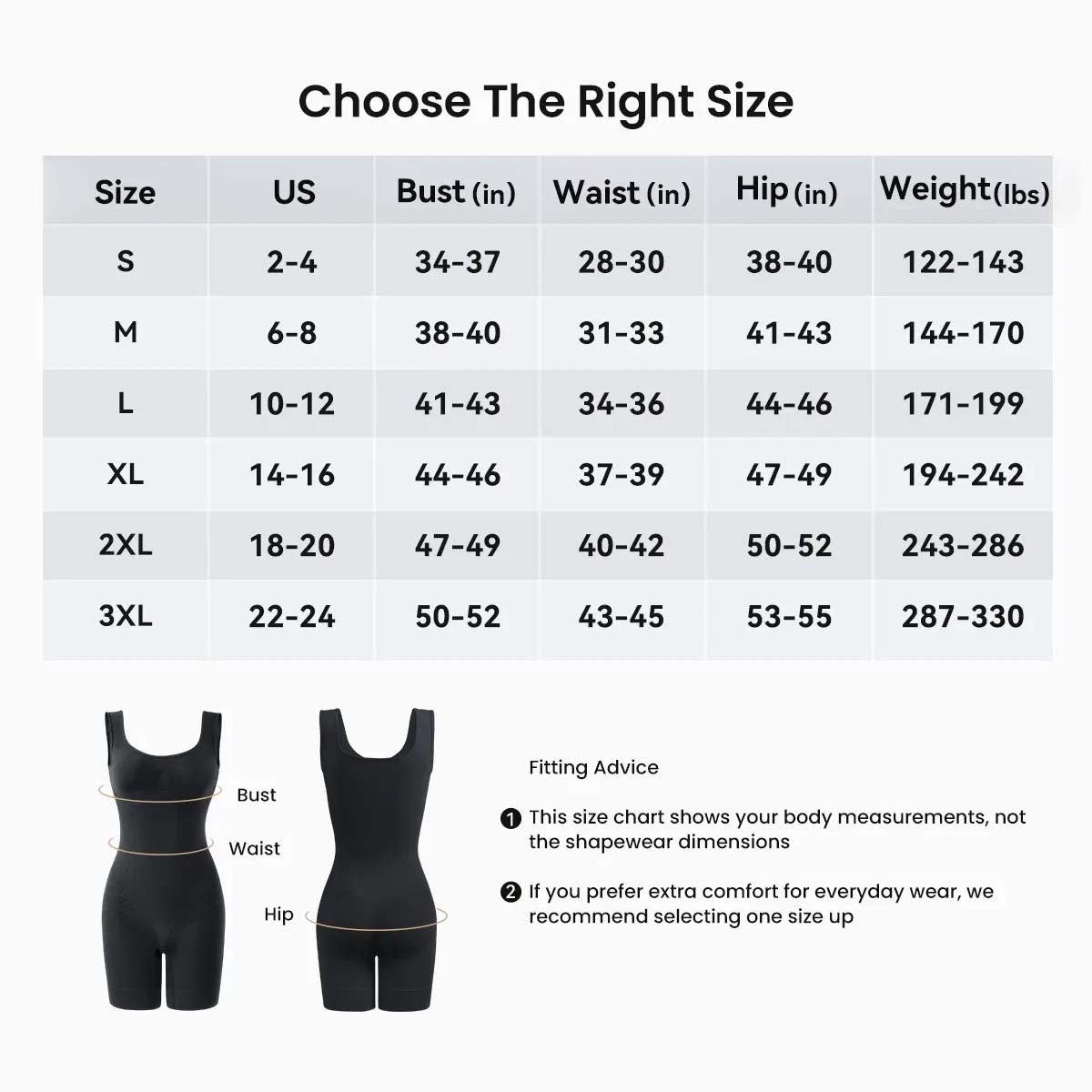 Tummy Control Butt Lifter Faja Bodysuit: Back Support Scrunch, Back Open Design🧘