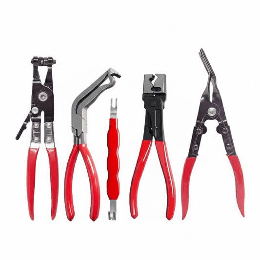 5PC automotive electrical disconnect trim clip pliers set forged steel kit