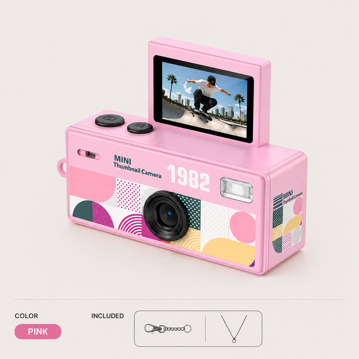 Mini Retro Camera (Film Your Life in 90s Style)