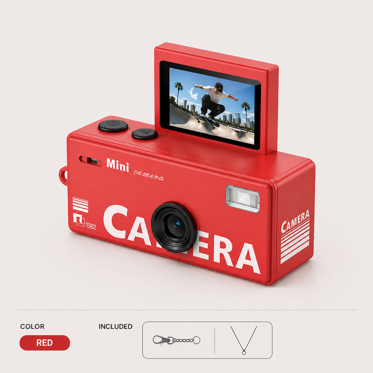 Mini Retro Camera (Film Your Life in 90s Style)
