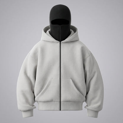 M-S Zipped Hoodie (unisex)