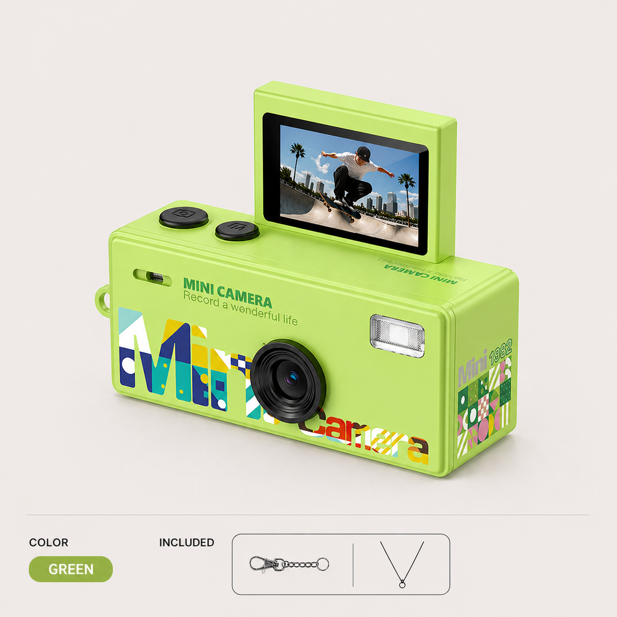 Mini Retro Camera (Film Your Life in 90s Style)