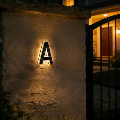 🔥Last Day 49% OFF🔥Solar Lighted House Numbers LED Numbers, Waterproof for Outside