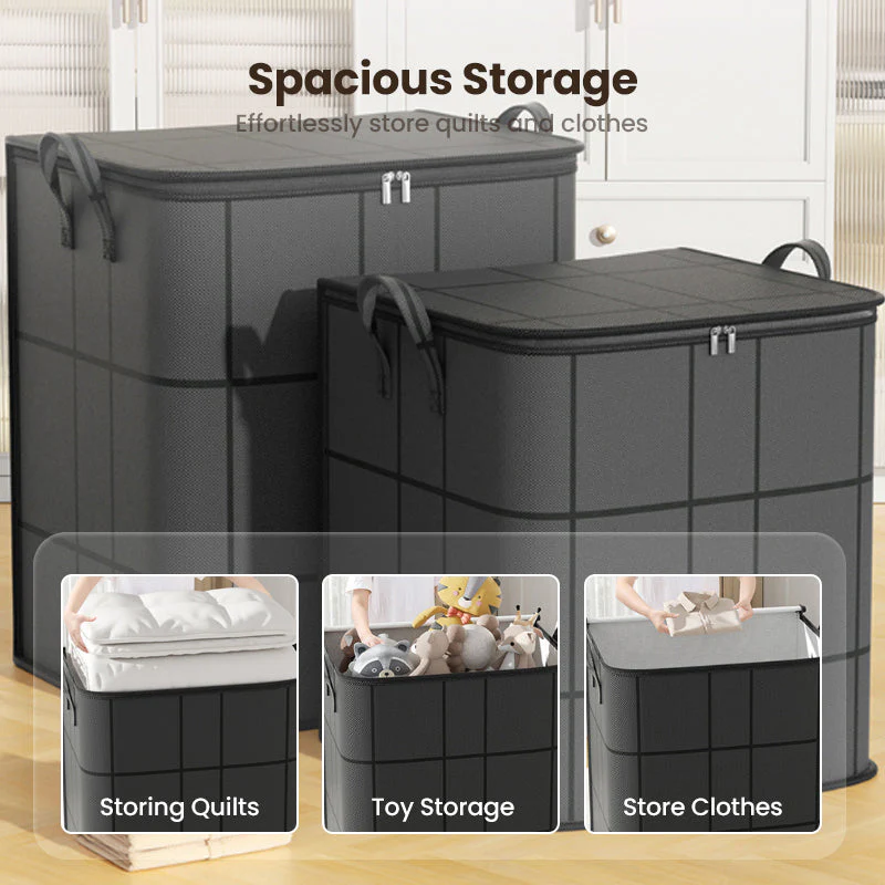 💥70% OFF Factory Clearance –📦Foldable Storage Tote – Waterproof, Dustproof, Big & Portable 🌟