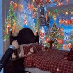 🎄👻 ✨Plug & Play HD Holiday Projector for Christmas & Halloween Decor