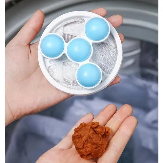 Laundry detergent, clothes filter bag, washing machine hair filter ball