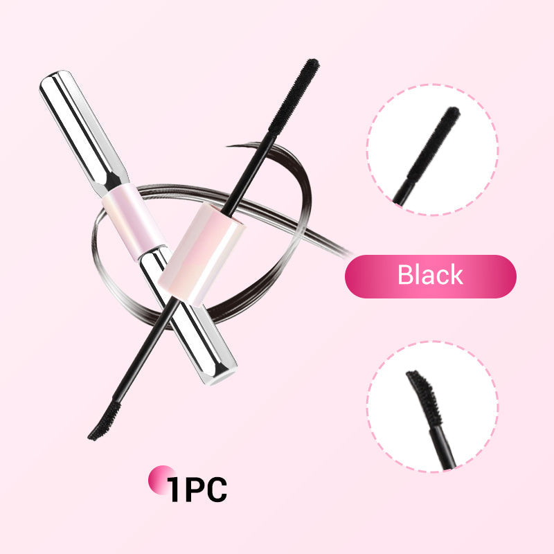 💕50% OFF NOW! Double-Ended Waterproof Lengthening & Curling Mascara, Cartoon-Like Voluminous Lashes, Smudge-Proof Long Lasting Eye Makeup, No Clumping Lash Mascara