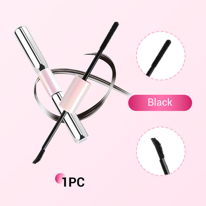 💕50% OFF NOW! Double-Ended Waterproof Lengthening & Curling Mascara, Cartoon-Like Voluminous Lashes, Smudge-Proof Long Lasting Eye Makeup, No Clumping Lash Mascara