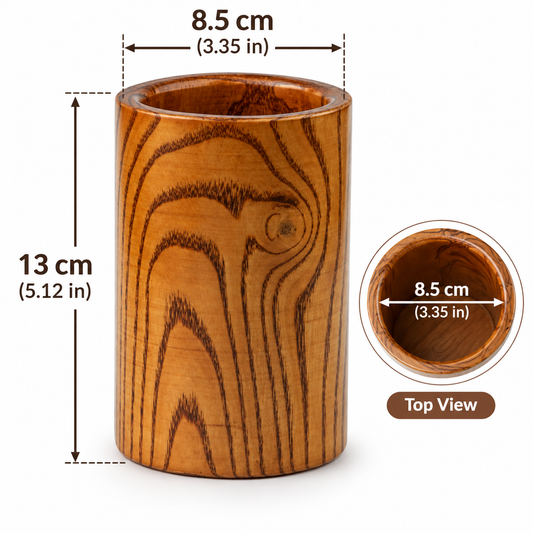 Wooden Utensil Holder