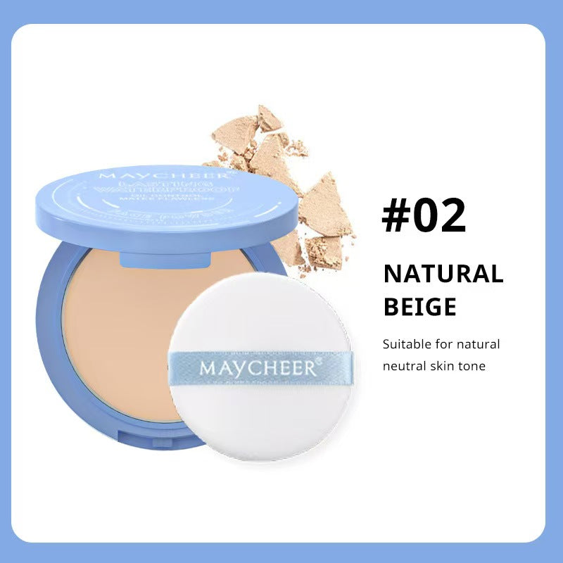 WATERPROOF MATTE PRESSED POWDER OIL CONTROL