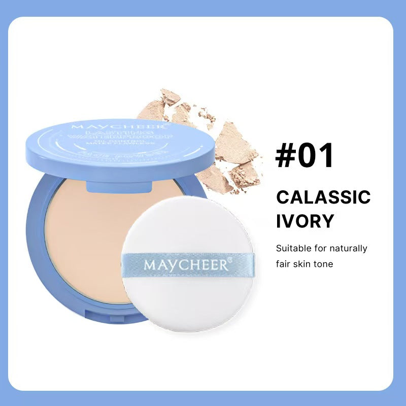 WATERPROOF MATTE PRESSED POWDER OIL CONTROL
