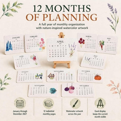 ✨🏆Early Holiday Sale 49% OFF🌱Eco-Friendly Plantable "Timeless" Seed Calendar 2027