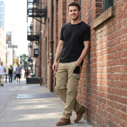 Men’s Outdoor Indestructible Tactical Pants - Multiple Pockets, Ripstop & Water-Resistant