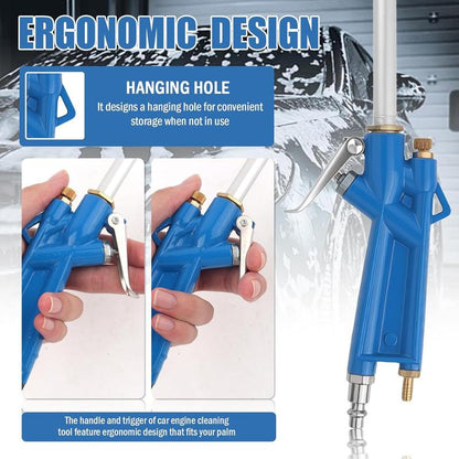 🔥LAST DAY 49% OFF - 🛠️💧High-Pressure Pneumatic Air Blow Gun with Extended Nozzle for Engine & Mechanical Deep Cleaning