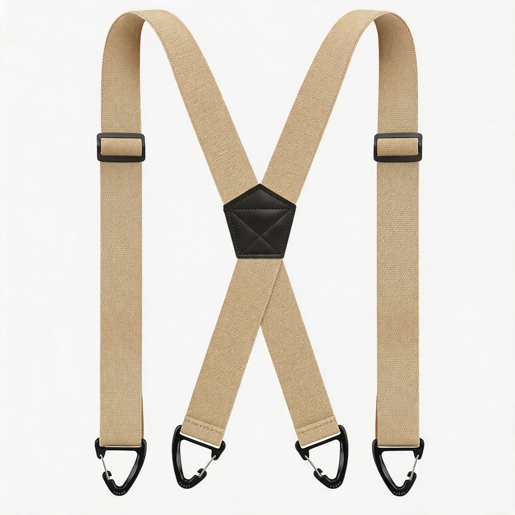 Men's X-Back Suspenders with Hook Clips