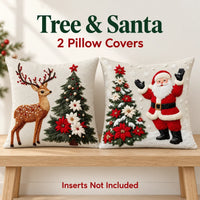 Tree & Santa — 2 Covers