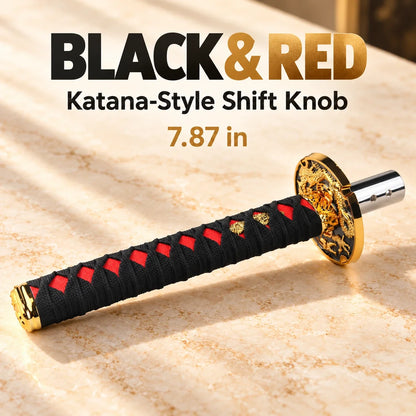 Katana-Style Gear Shift Handle - Unique Style & Interior Decoration