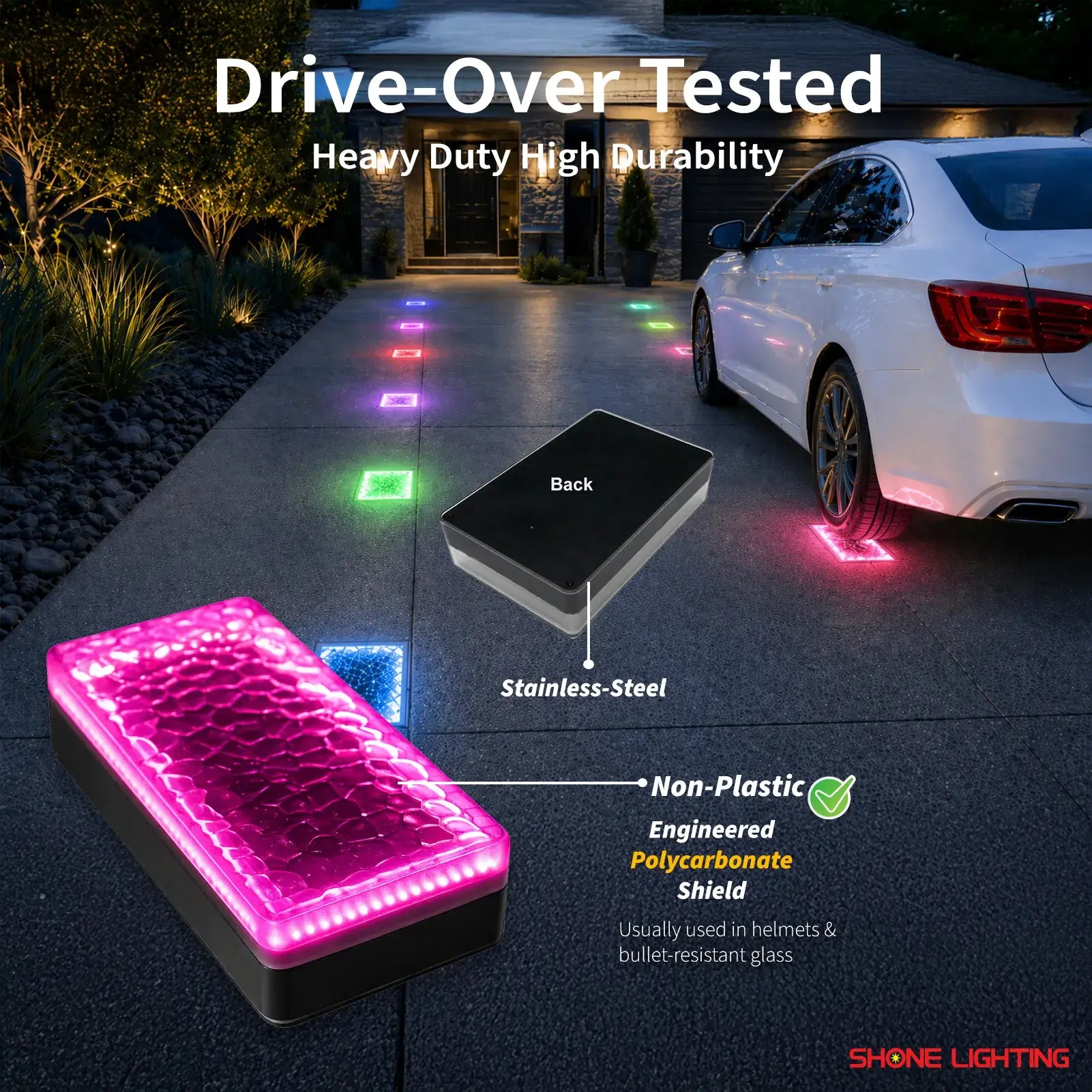 Solar Paver Light 4x8