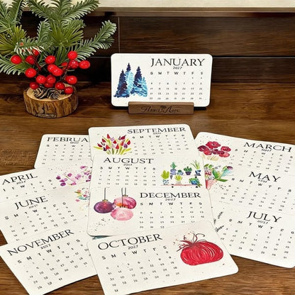 ✨🏆Early Holiday Sale 49% OFF🌱Eco-Friendly Plantable "Timeless" Seed Calendar 2027