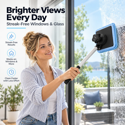 🧲Dual Magnetic Car Windshield Cleaner | Streak-Free Auto Glass Cleaning Kit🚗