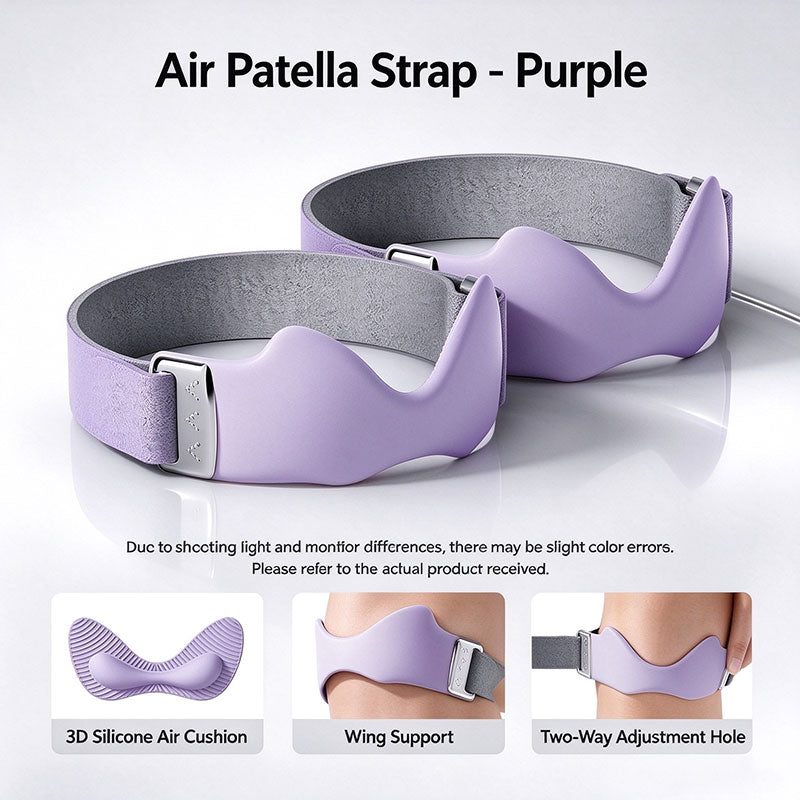 Silicone Knee Patella Strap – Shock-Absorbing & Breathable Support🦵