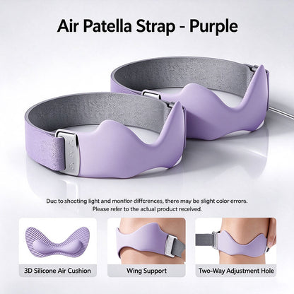 Silicone Knee Patella Strap – Shock-Absorbing & Breathable Support🦵