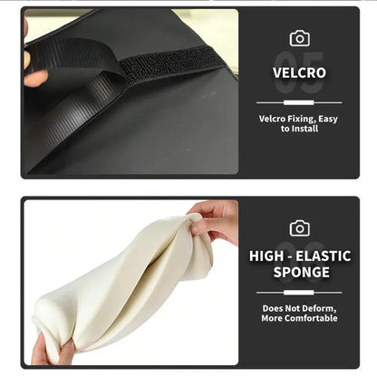 Car Armrest Cushion,5-in-1 Center Console Cover with 2 Storage Bags Cup Holder