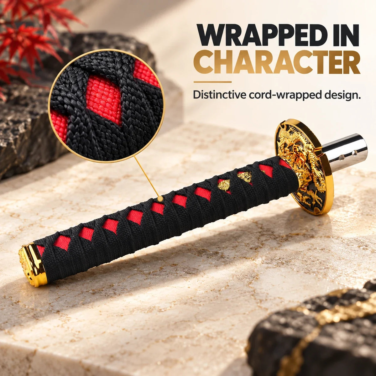 Katana-Style Gear Shift Handle - Unique Style & Interior Decoration