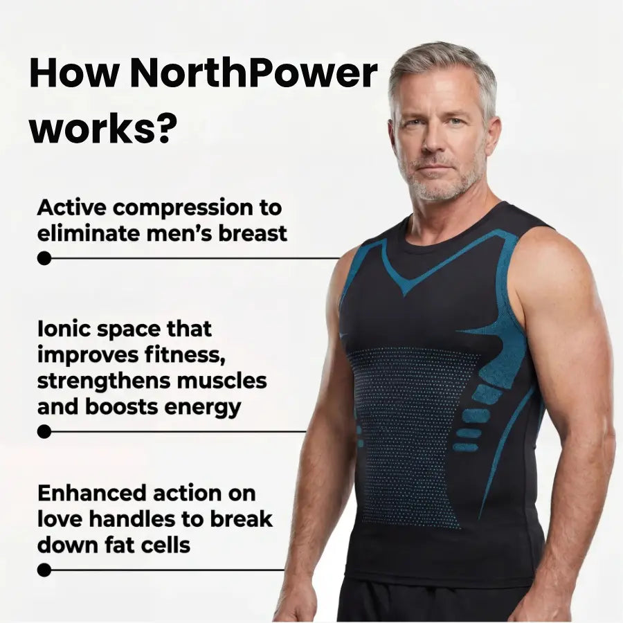Men compression shaping tank
