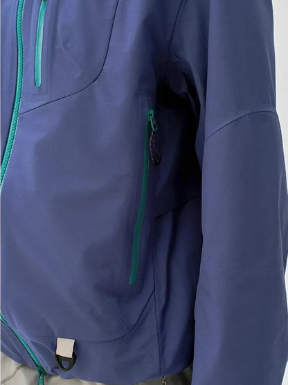 15,000mm Waterproof Hard Shell Jacket – Fully Seam-Taped, Windproof Unisex Outdoor Shell