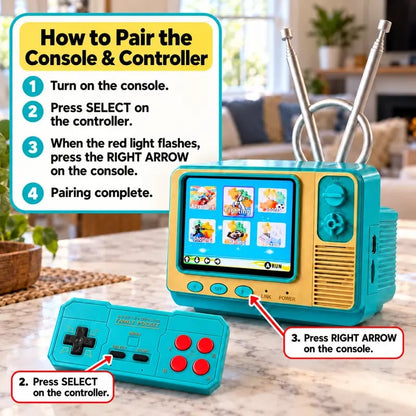 🎮GV300 Retro Handheld Game Console – 2.8' IPS Screen, Portable Gaming Device & Gift for Gamers