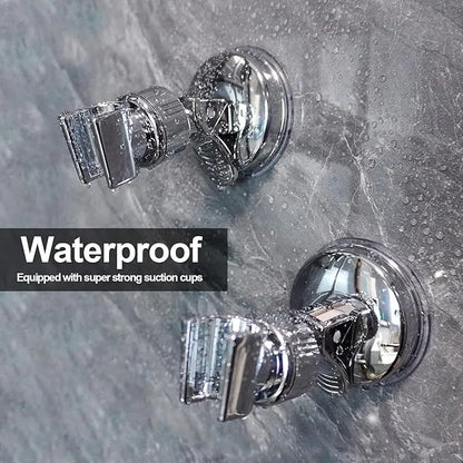 Adjustable Shower Head Holders Removable Suction Cup: Easy Installation & Strong Suction Cup