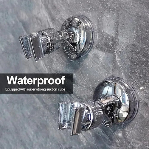 Adjustable Shower Head Holders Removable Suction Cup: Easy Installation & Strong Suction Cup