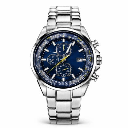 ⌚ Swiss Pilot Watch｜Authentic Swiss‑handcrafted, microscope‑calibrated movement, lifetime‑no‑replace solar movement, professional 20ATM waterproof 💧