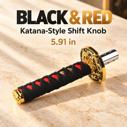 Katana-Style Gear Shift Handle - Unique Style & Interior Decoration