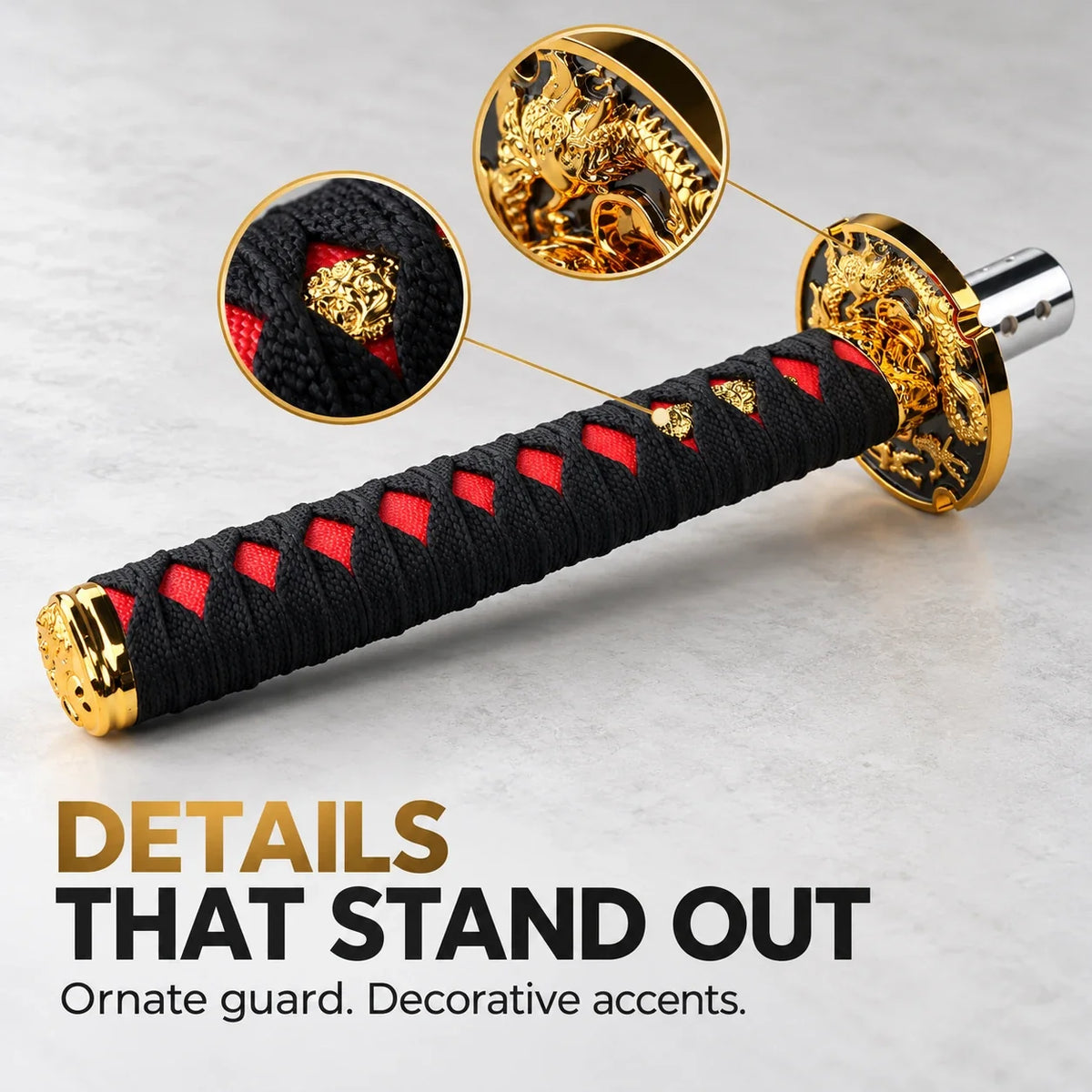 Katana-Style Gear Shift Handle - Unique Style & Interior Decoration